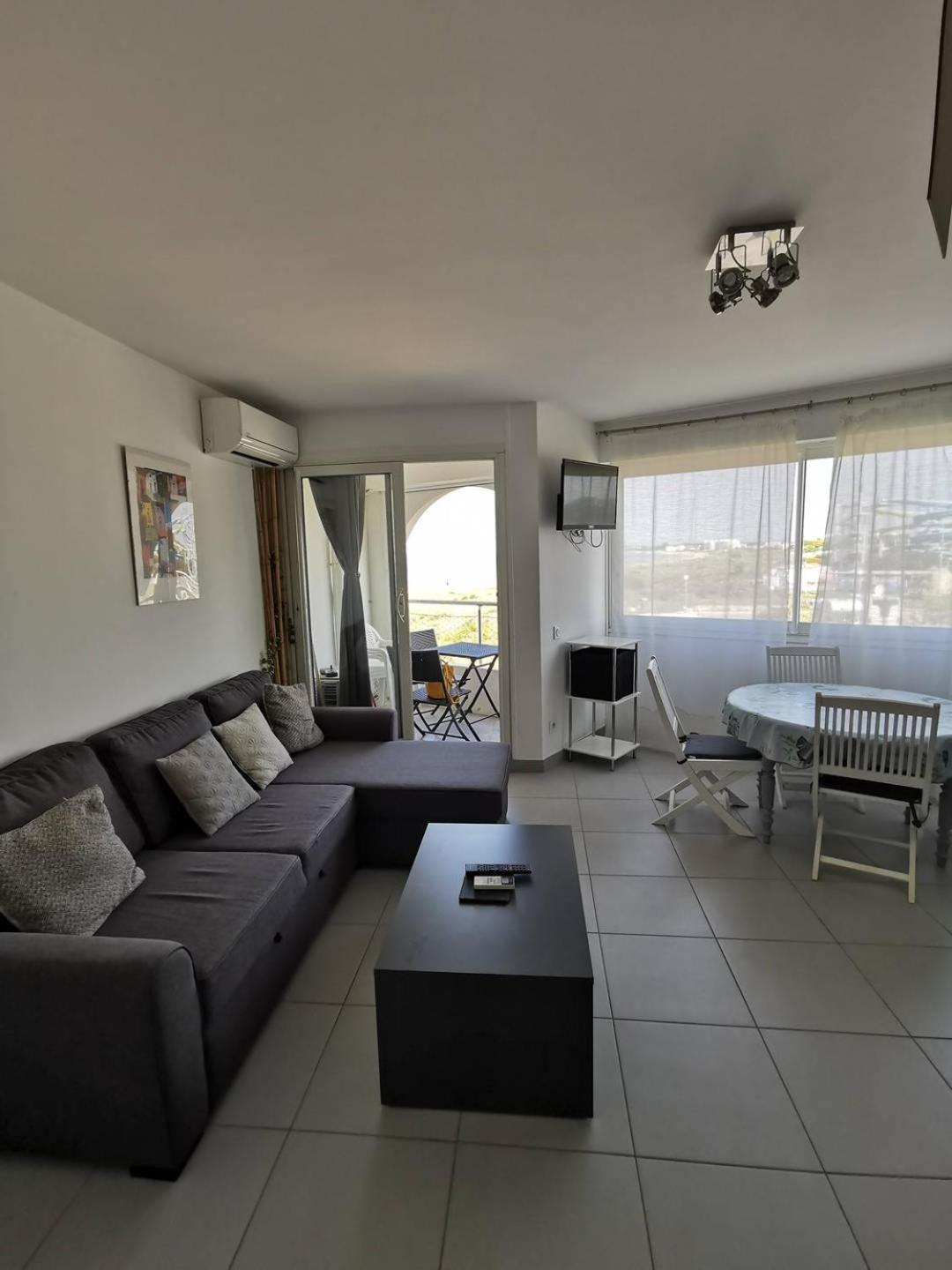 AS18656 - Grand studio vue mer, direct sur plage avec parking privé Le Grau-du-Roi Extérieur photo