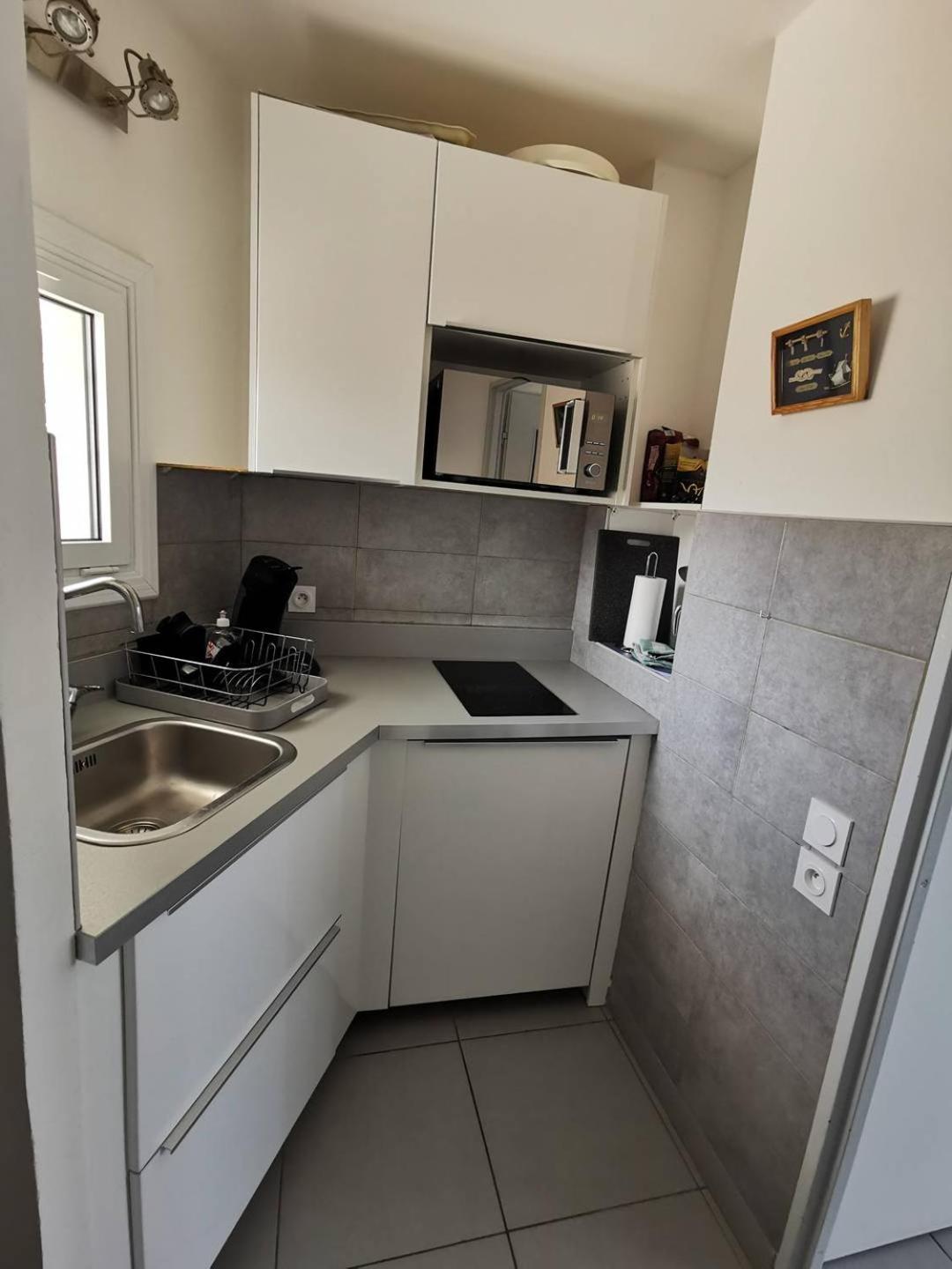 AS18656 - Grand studio vue mer, direct sur plage avec parking privé Le Grau-du-Roi Extérieur photo