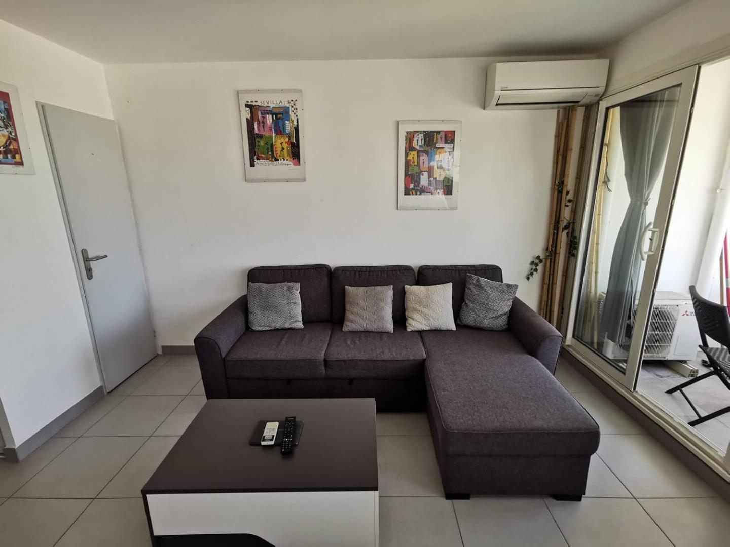 AS18656 - Grand studio vue mer, direct sur plage avec parking privé Le Grau-du-Roi Extérieur photo